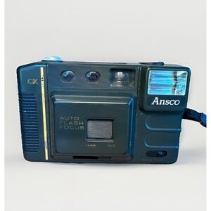 VINTAGE Ansco 35AFF Sensor Control Point Shoot 35mm Film Camera 34mm f/4.5 Lens